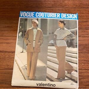 Valentino Vogue Couturier Sewing Pattern